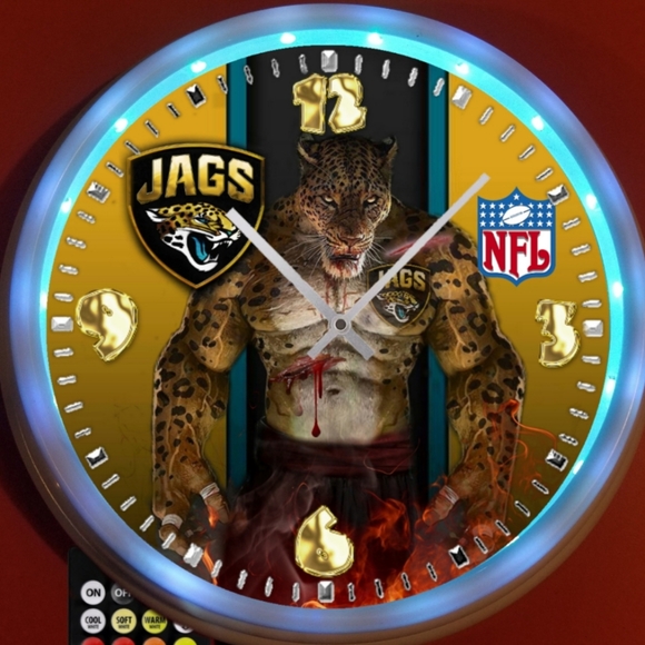 COPY - Jacksonville Jaguars led clock